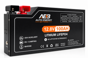 Auto Energy LFP12V100-ULTRASLIM-V2 (12v 100AH) Lithium Deepcycle Battery